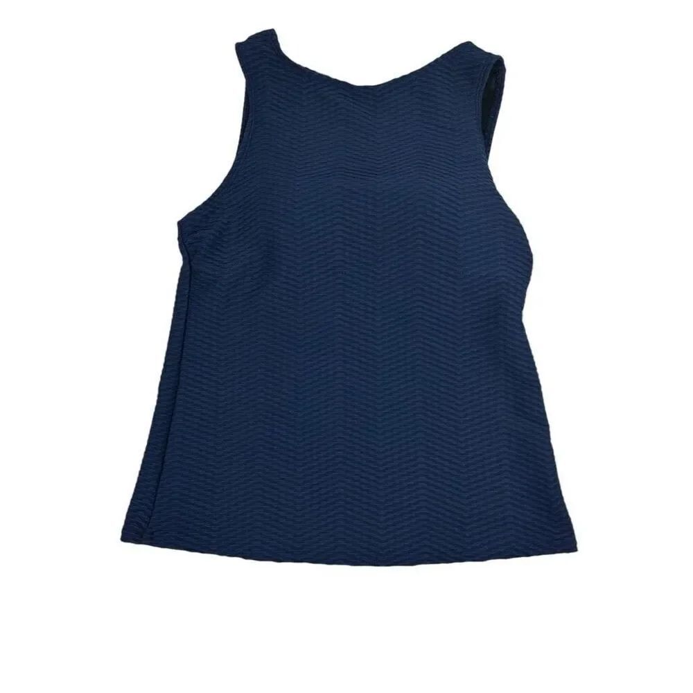 Lands End High-neck Tankini Top size 6